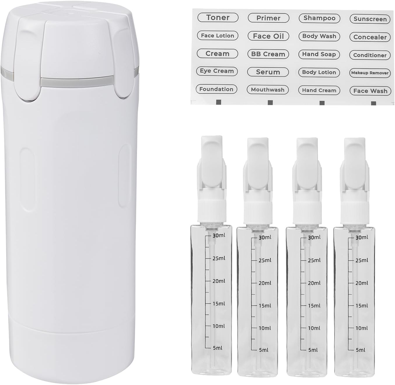 The PackLite 4-in-1 Travel Dispenser
