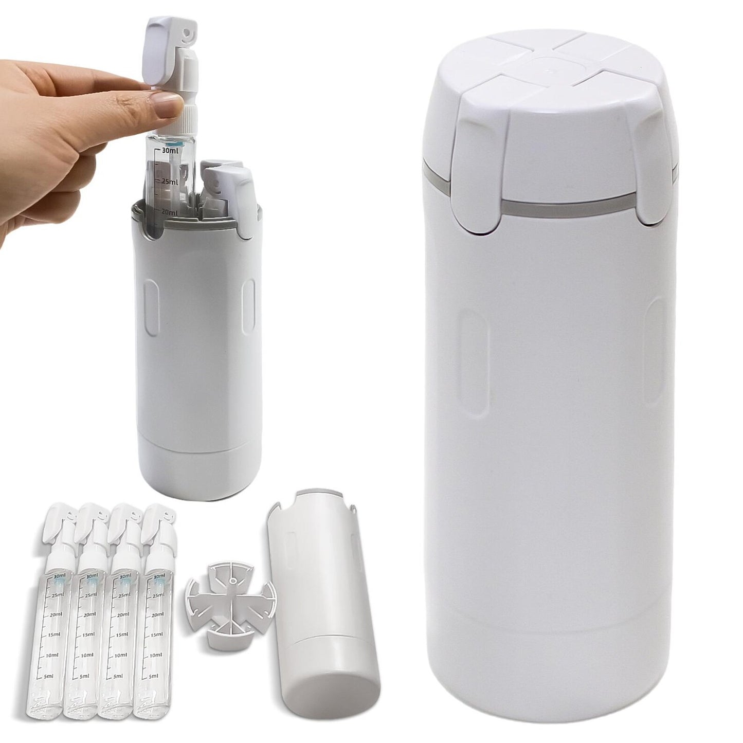 The PackLite 4-in-1 Travel Dispenser